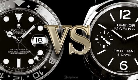 which watch is better rolex or panerai|Rolex vs Panerai value.